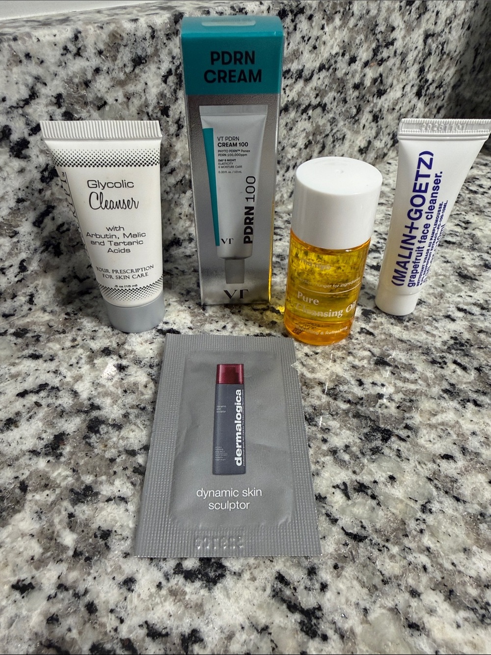 Assorted Travel/trial skincare bundle